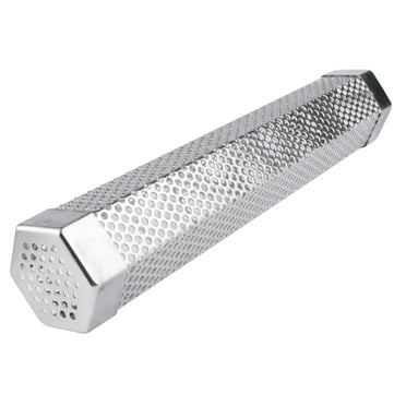 Hexagon Smoker Tube Hot Cold Smoking Mesh Stainless Steel Perforated Bbq S A6C4 
